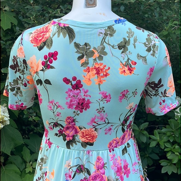 Saved By The Dress attractive floral maxi M-L - Picture 7 of 13